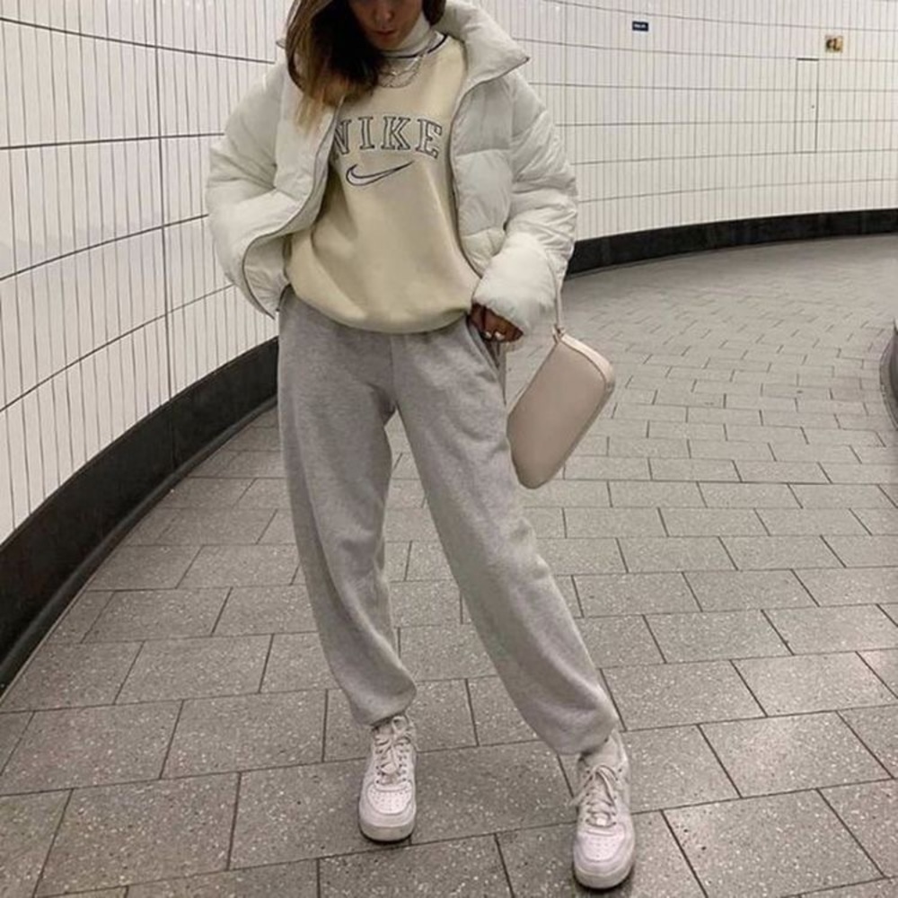 White winter coat